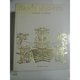DANTE  ALIGHIERI   OPERE  MINORE